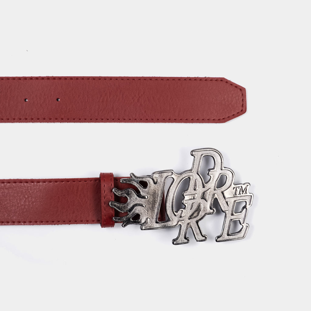 LOGO FLAME BELT - RED