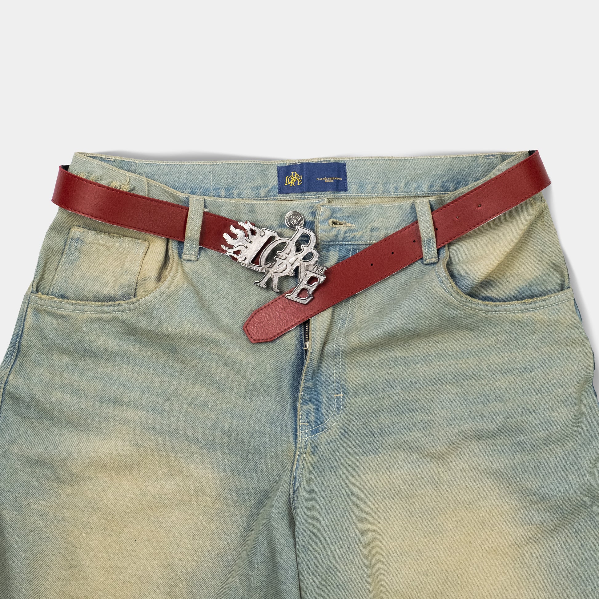 LOGO FLAME BELT - RED