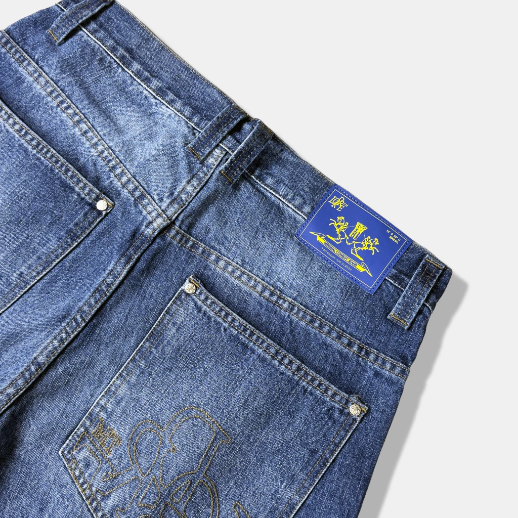 DESIGNER JEANS ROYAL BLUE